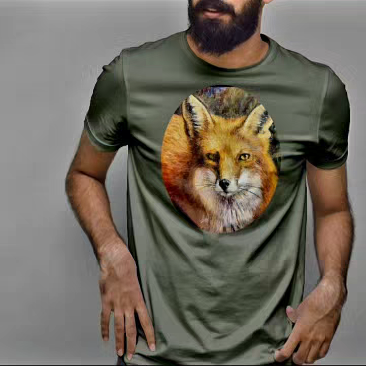 Men’s Freedom Fox Art Tee