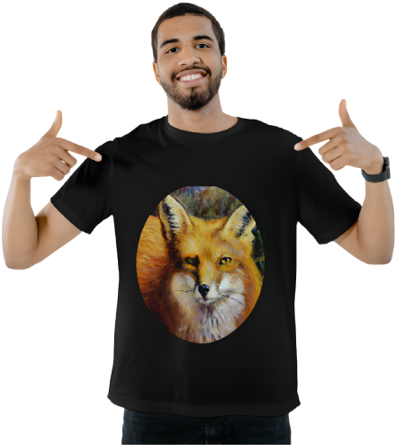 Men’s Midnight Fox Graphic Tee